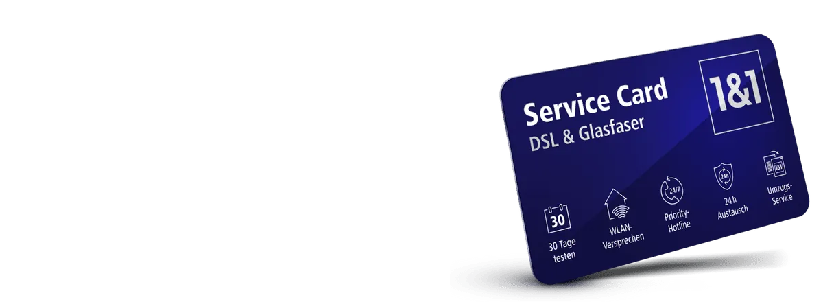 service card dsl und glasfaser | 1&1 service card dsl und glasfaser